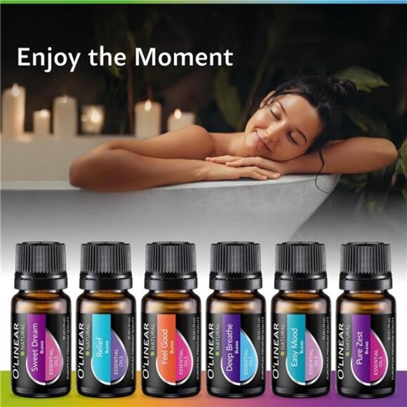 Essential Oils 6 Blends Set - Perfect for Humidifiers and Diffusers Aromatherapy - Picture 7 of 8